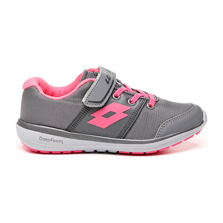 Lotto Cityride Amf Evo Ii Zapatillas Niños - Gris - Colombia EWHMJSR-60